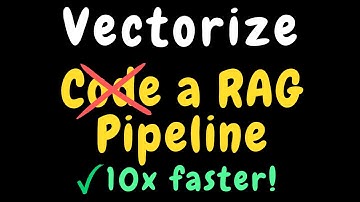 Vectorize - The no code RAG pipeline platform | Build RAG pipeline for free!