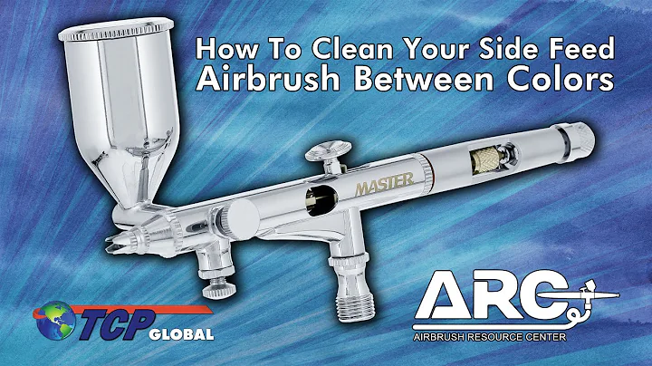 How To Clean Your Side Feed Airbrush Between Colors