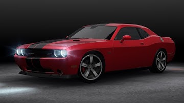 Need For Speed Most Wanted 2012 (Mobile) - Car Showcase: Dodge Challenger SRT8 392