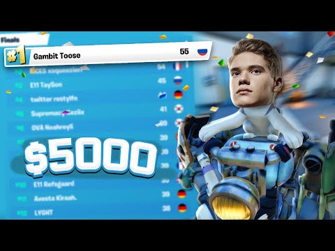 Видео: 🏆1 МЕСТО НА FNCS ($5000)