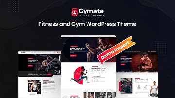 Gymat - Fitness and Gym WordPress Theme [Demo Installations]