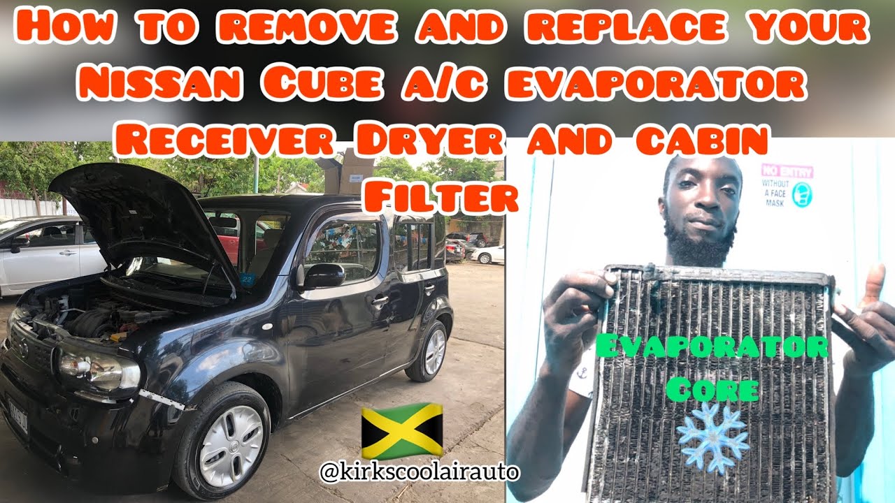 2013 Nissan Cube -Remove and Replace the A/C Evaporator Core and Receiver Drier #dashboard #radio