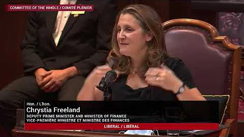 Senator Carignan questions Minister Freeland - Committee of the Whole on C-9