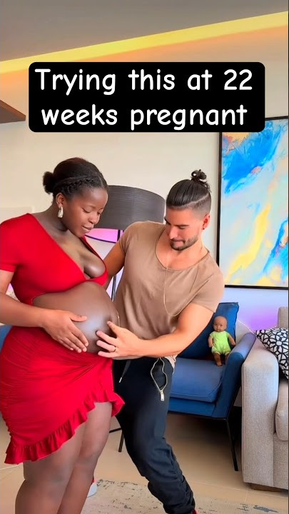 Trying this at 22 weeks pregnant… #short