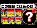 【完全解説】煽りなしで初心者でも現実的に数千万円から億レベルの資産構築を狙える銘柄を解説します