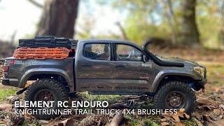 Toyota Tacoma Element RC Enduro Knightrunner 4x4 brushless Trail Truck // #elementrc #elementenduro