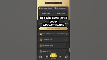 Bdg win game invitation code | bdgwin game invite code | bdg win invite code