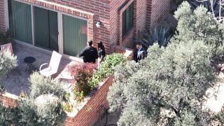 New drone video as investigators return to Nancy Guthrie's house on Wednesday