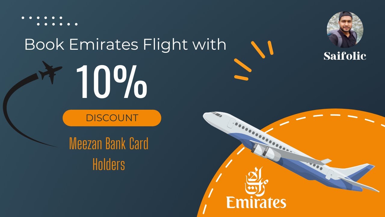 Fly Emirates Online Ticket Booking 10 Discount Step by Step 🔥🔥