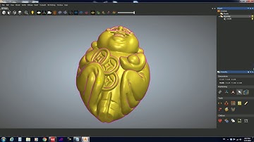 How to use ArtCAM software to make G code used in 4-axis