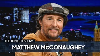Six Flags Rescued Matthew McConaughey's Phone from a Swamp | The Tonight Show Starring Jimmy Fallon