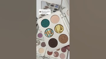 Swatching the new Morphe palettes #shorts