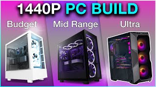 TOP 3: Best 1440p Gaming PC Build For ALL BUDGETS | November 2023