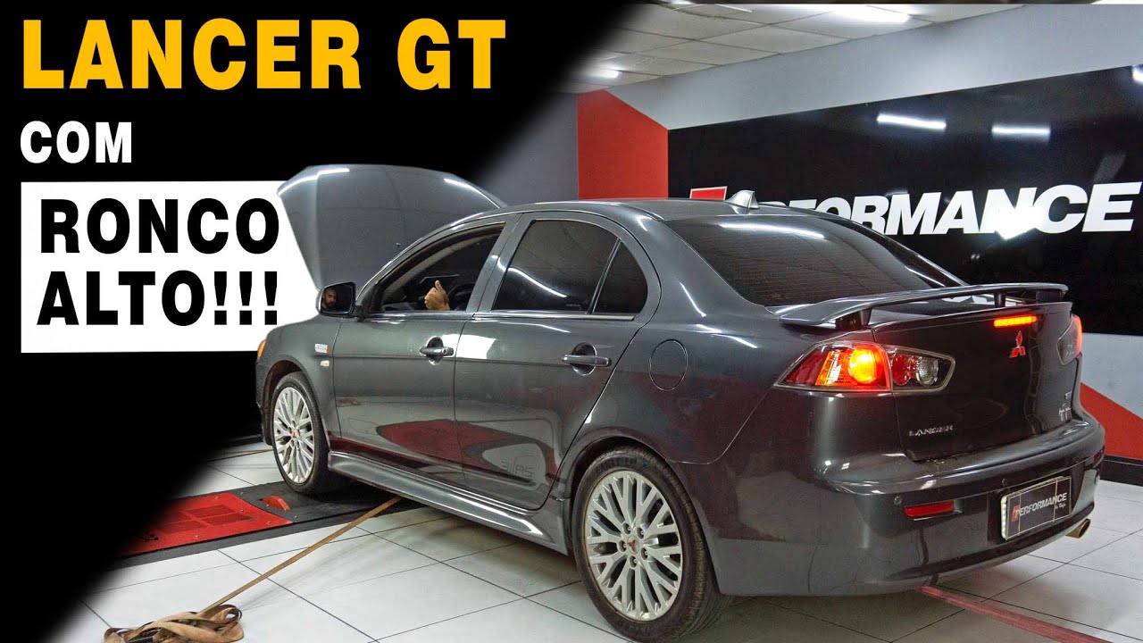 LANCER GT COM DIFUSO NO ESCAPE - Performance by Rafa
