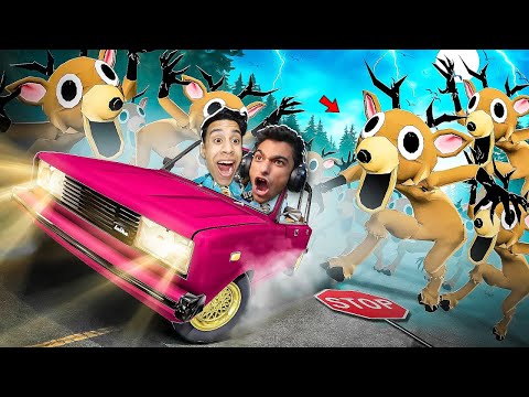 محاولة الهروب من جيش الغزال المرعبة مع عبده ماندو امكامل الدكتور