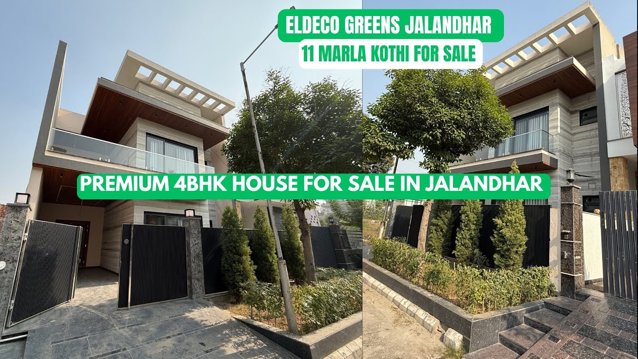 Inside a luxurious Villa Eldeco Greens Jalandhar| 11 Marla Kothi in Jalandhar for sale| PiyushDotCom