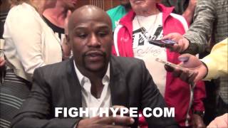 FLOYD MAYWEATHER TALKS 2014 ESPY AWARD, STUART SCOTT SPEECH, AND KEVIN DURANT
