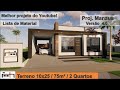 Projeto Manaus - Terreno 10x25  - 75m² - Muito TOP!