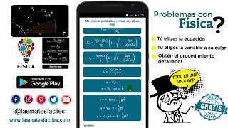 Calculadoras de Física en una sola App! - Android screenshot 1