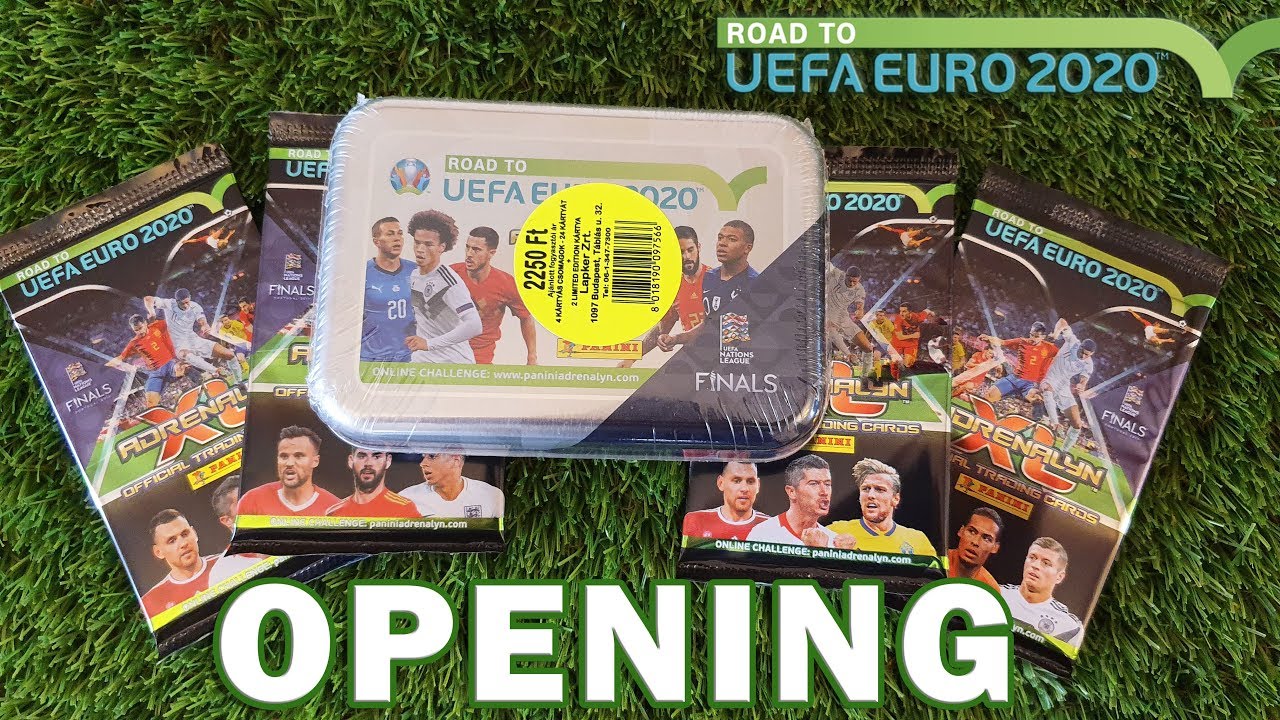 Panini Adrenalyn Xl Road To Euro 2020 Kis Femdoboz Opening Youtube