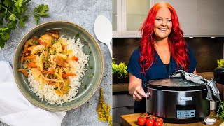 Kycklinggryta med ananas i Crock-Pot