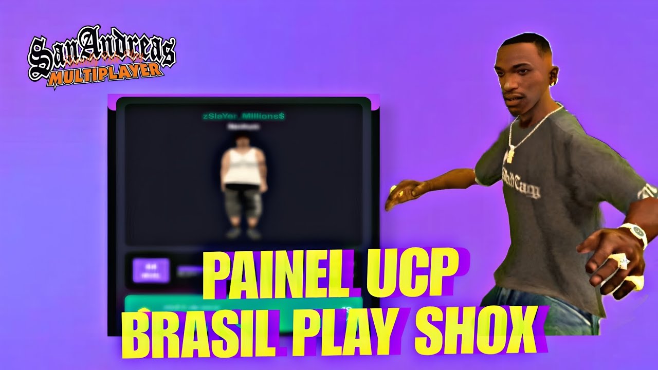 COMO USAR O PAINEL UCP do BRASIL PLAY SHOX (TUTORIAL)