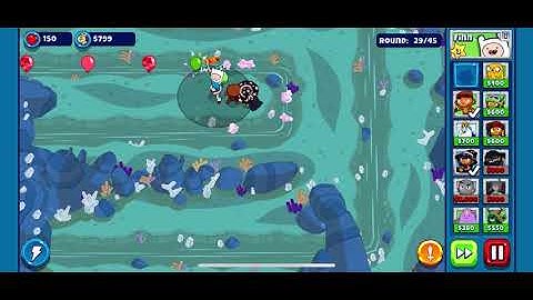 Bloons Adventure Time - Underwater Trench - Hard
