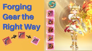 Dragon Trail - How to Forge Gear The Right Way