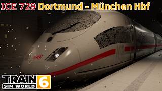 ICE 729 Dortmund - München Hbf - Nürnberg - Ingolstadt - BR 403 - Train Sim World 6