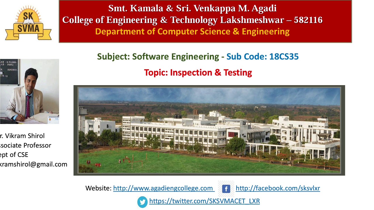 58. Software Inspection & Testing