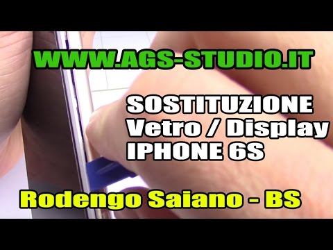 Sostituzione Vetro  6s Display Vetro Come Smontare Iphone 6s LCD Glass Digitizer Replacement