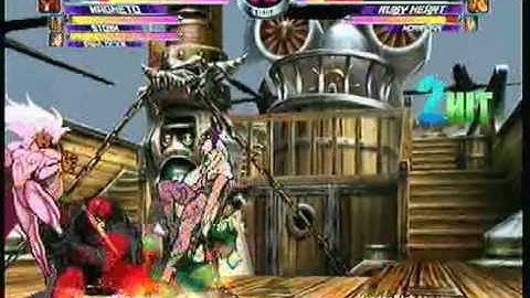 MvC2 Online (360): Brett (MSP) vs VooDooKick (Ken/Ruby/Morg) 1 .:5.27.10:.