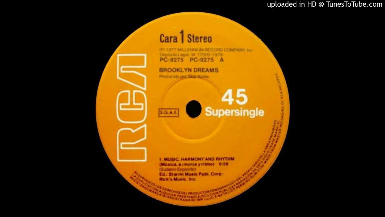 Brooklyn Dreams - Music, harmony & rhythm 12'' (1977) - YouTube