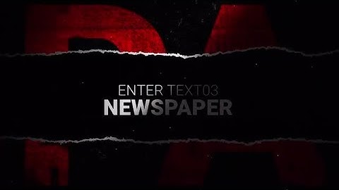 Criminal Titles - Action Opener After Effects Templates