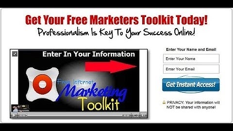 How To Create A Capture Page For Free 2014