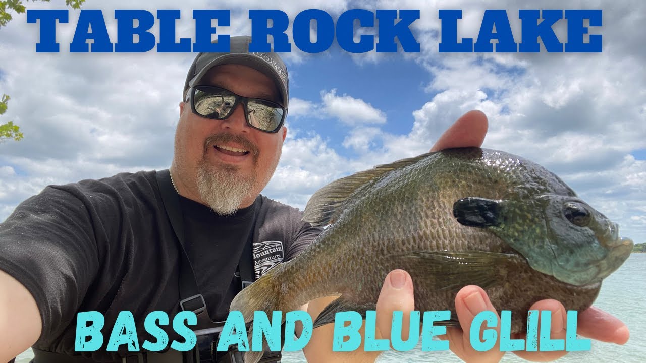 Bank fishing for Largemouth and Bluegill at Table Rock Lake 