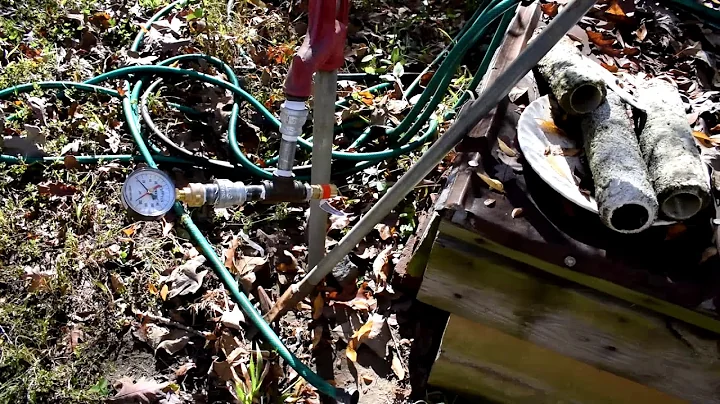 Wie man mit einfachen Methoden einen Wasseraustritt im Garten findet