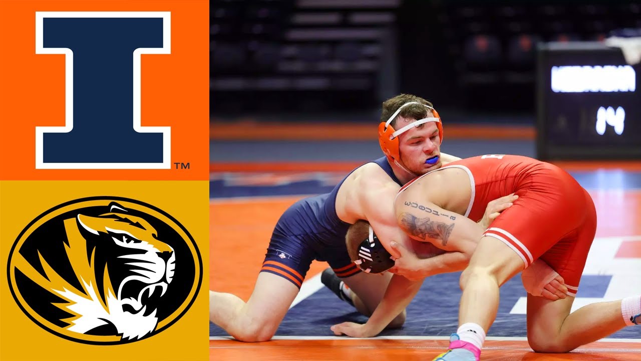 Missouri vs Illinois Full Duals Men's College Wrestling 2025