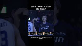 仙台戦の実況・青木秀尚さんによる独特なスターティング5紹介🎙️#シーホース三河 #Bリーグ #バスケ