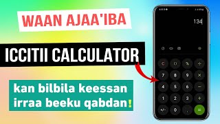 iccittii Keessan Haala Namni Hin Beekneen dhokachuuf App Aja’ibaa Calculator Hide 2022 screenshot 5