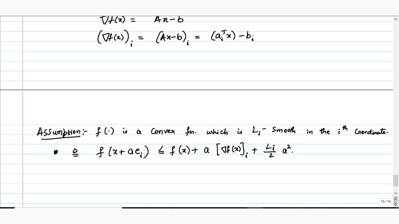 Lecture 2 - Topic in Optimization - YouTube