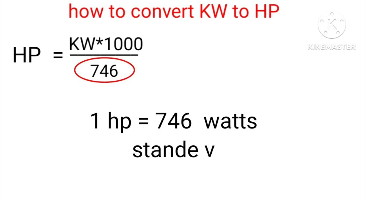 KW To HP Calculation And HP To KW Calculation In Telugu PJ Tech In kw-to-hp-calculation-and-hp-to-kw-calculation-in-telugu-pj-tech-in