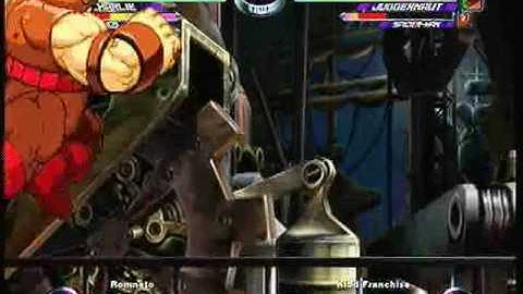 MvC2 Online (360): Brett (Jill/Cha/Tha) vs Kidd Franchise (Jin/Spid/Jug) 2 .:4.23.10:.