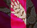 three flower +Leaf pattern mehndi designs art // new stylish wedding mehndi designs 2025 #mehndi