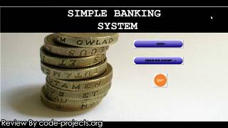 Banking System In PYTHON With Source Code | Source Code & Projects