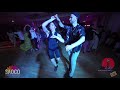 Dmitriy samonov and irina nazarenko salsa dancing at 3 front relax 2022