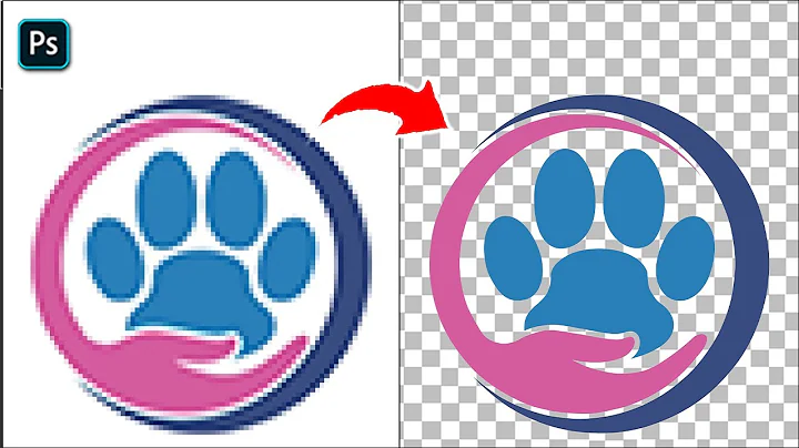 Easiest Way To Convert a Low Resolution Logo Into a High Res Vector Graphic - Photoshop Tutorial