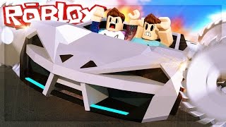 Roblox Adventures  CAN YOU SHRED A ROBLOX SPORTS CAR? (Car Crushers)
