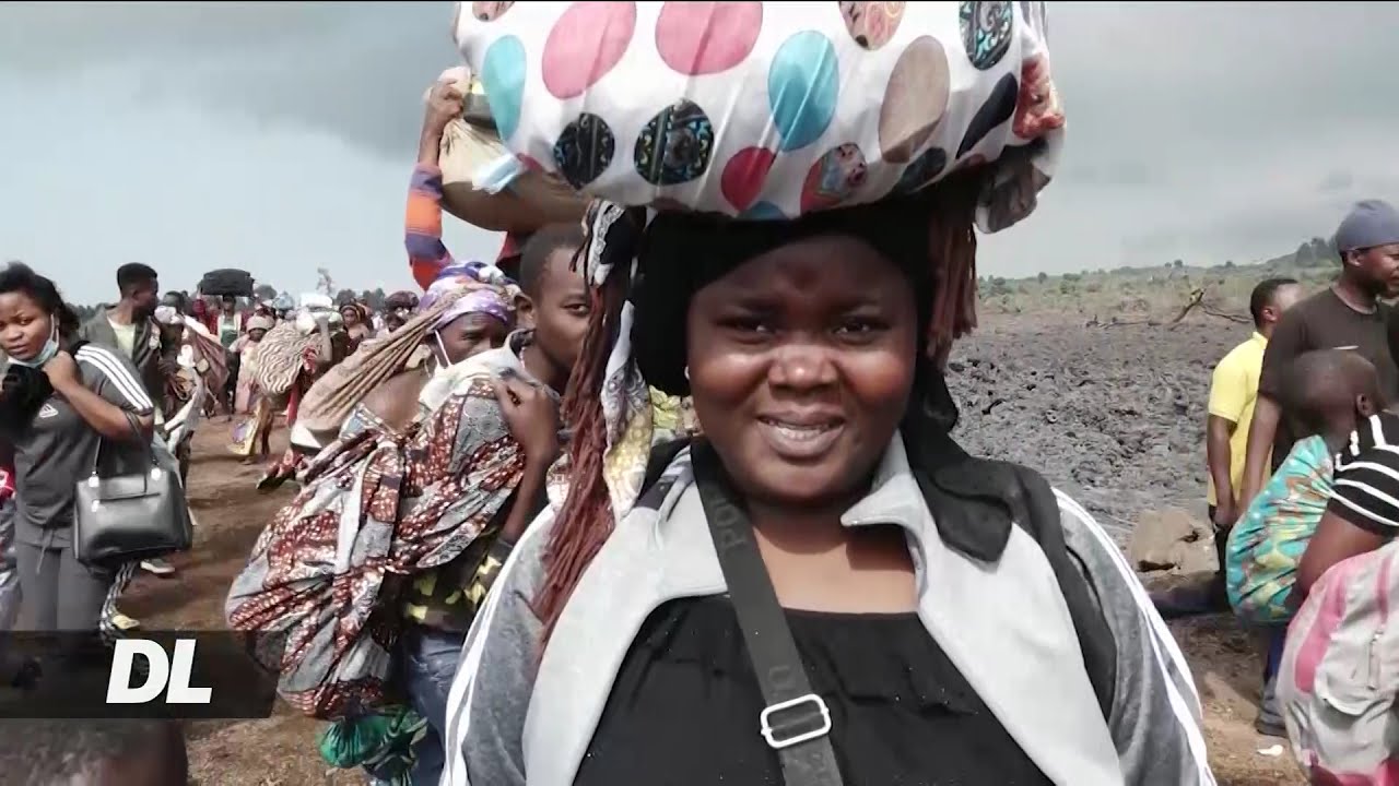 WAKAZI WA GOMA WAHAMA MJI KUHOFIA TETEMEKO  NA MLIPUKO MPYA WA VOLCANO
