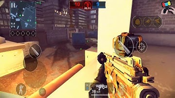 Games with gamepad - Shooting game: Modern Combat 5